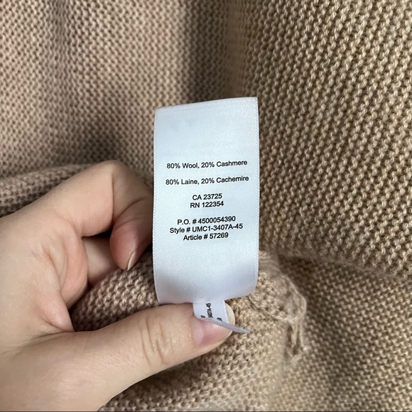 Aritzia Babaton Avery Sweater Cashmere Wool Blend - Picture 4 of 7